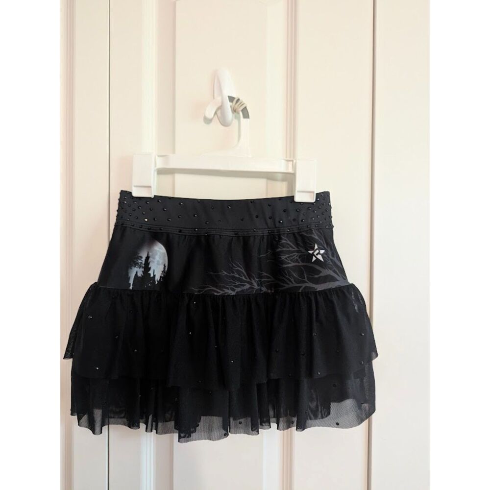 Rebel Athletic AXS Wednesday Addams Skort cheer dance halloween